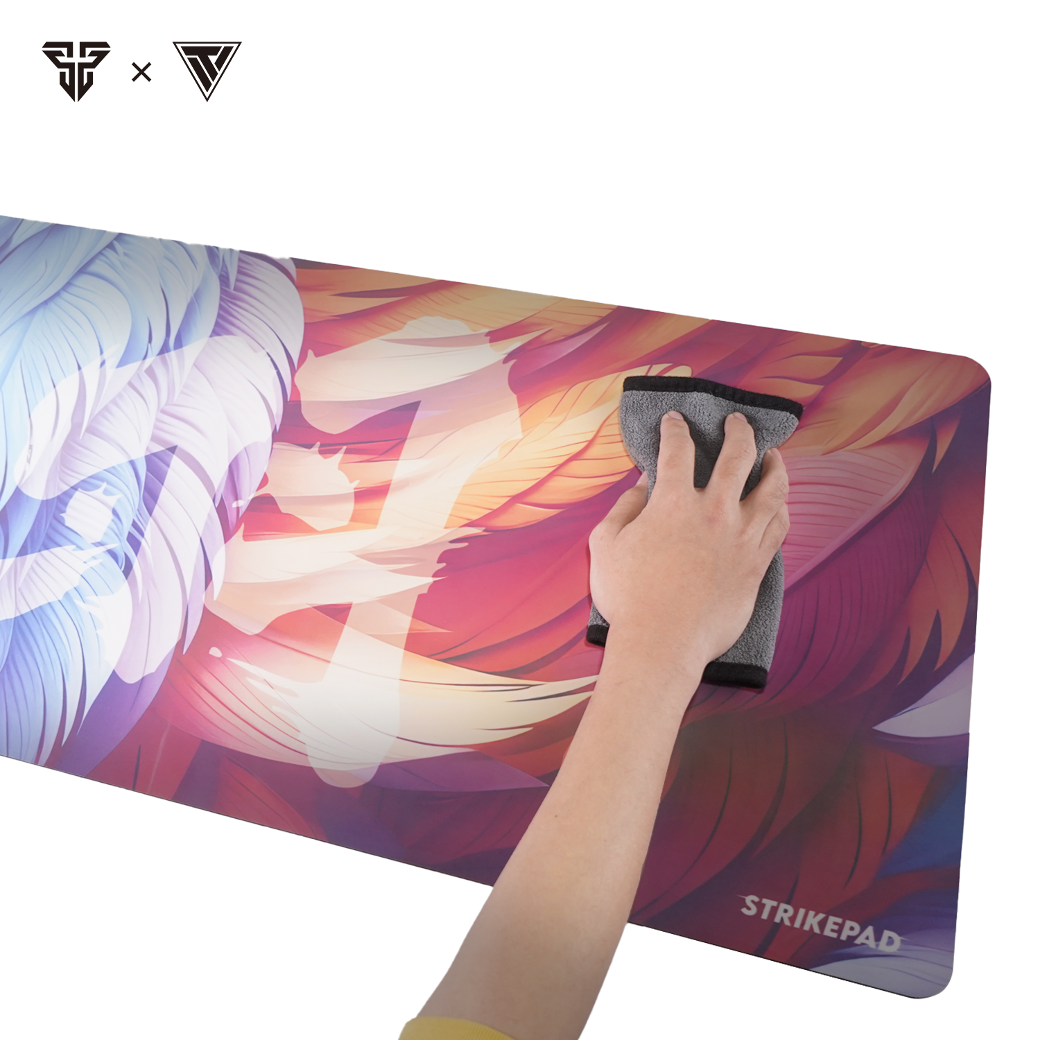 Fantech MST901 Full Size Holographic Mousemat Anti-Slip Rubber Desk Mouse Pad 900x400x3mm